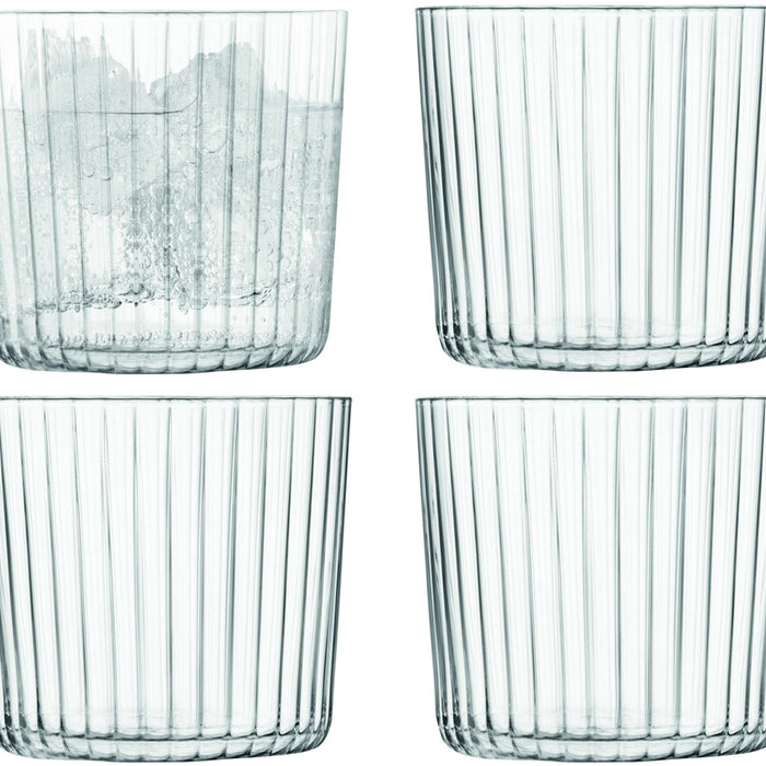L.S.A. - Gio Line Tumbler Glas 310 ml Set van 4 Stuks
