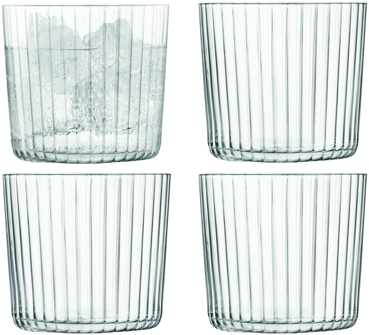 L.S.A. - Gio Line Tumbler Glas 310 ml Set van 4 Stuks