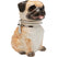 Kare Deco Pot Pug 18cm