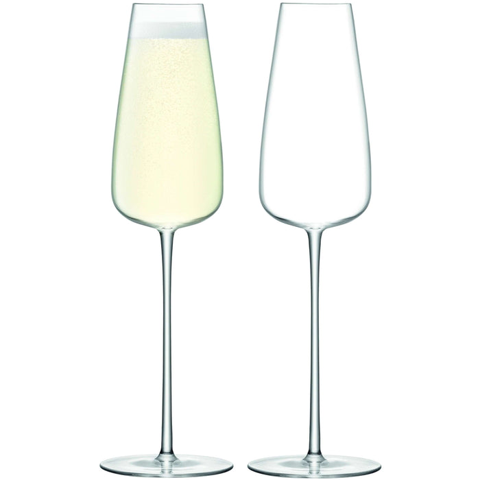 L.S.A. - Wine Culture Champagne Flute 330 ml Set van 2 Stuks
