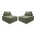 sweeek - Fauteuils corduroy 1 zitplaats (set van 2)