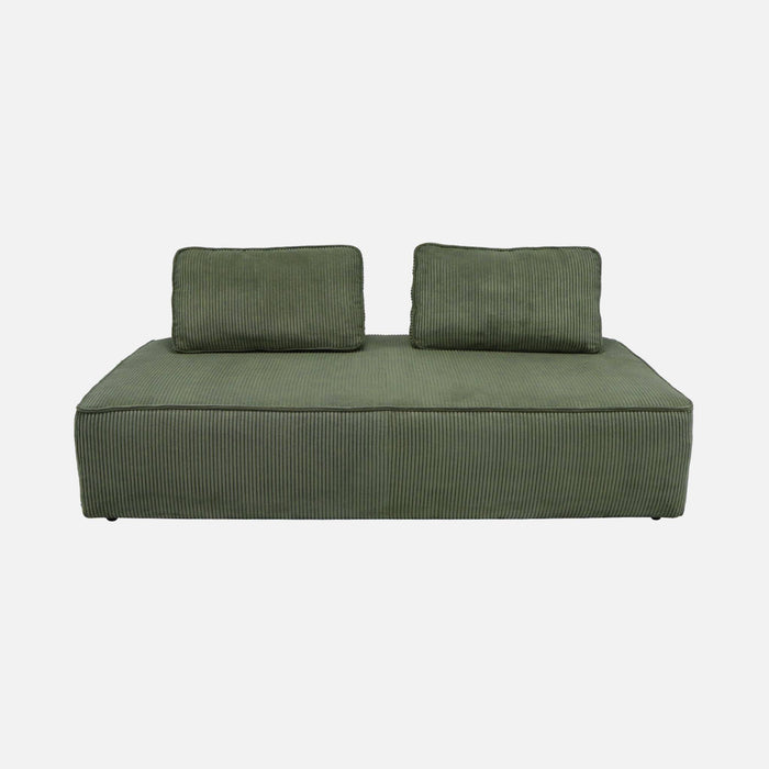 sweeek - Fauteuil in corduroy 2 zitplaatsen