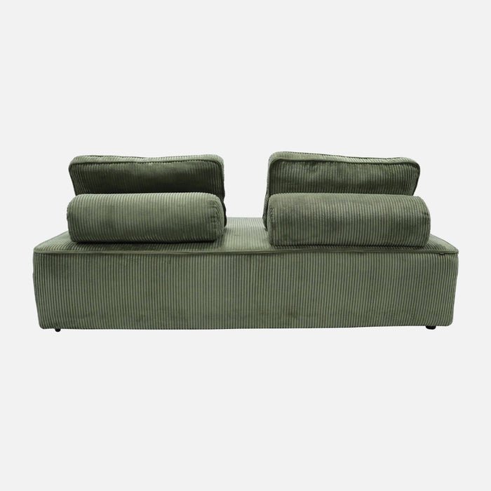 sweeek - Fauteuil in corduroy 2 zitplaatsen