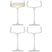 L.S.A. - Metropolitan Champagneglas 300 ml Set van 4 Stuks