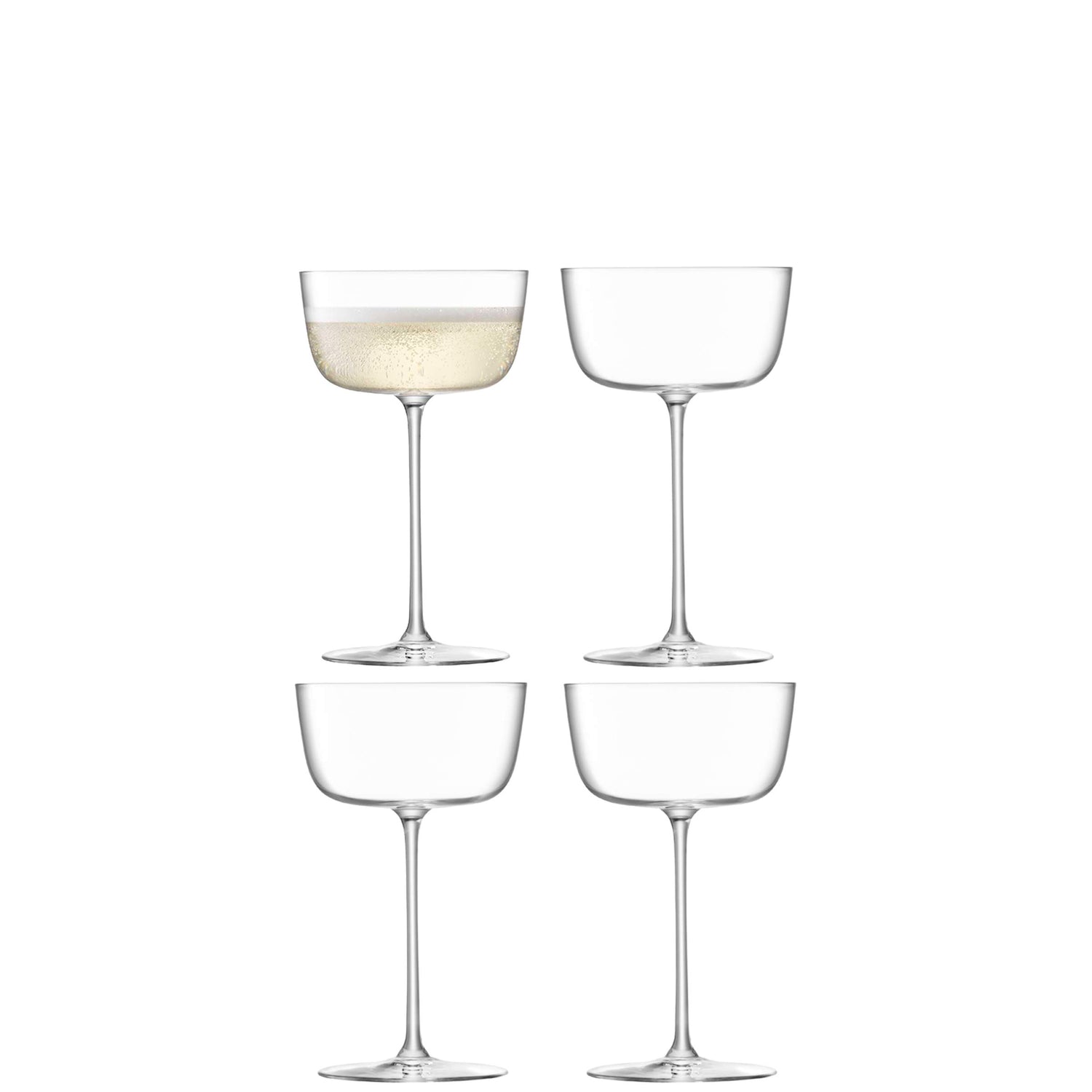 L.S.A. - Borough Cocktailglas 240 ml Set van 4 Stuks