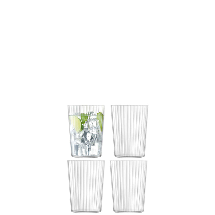 L.S.A. - Gio Line Tumbler Glas 560 ml Set van 4 Stuks