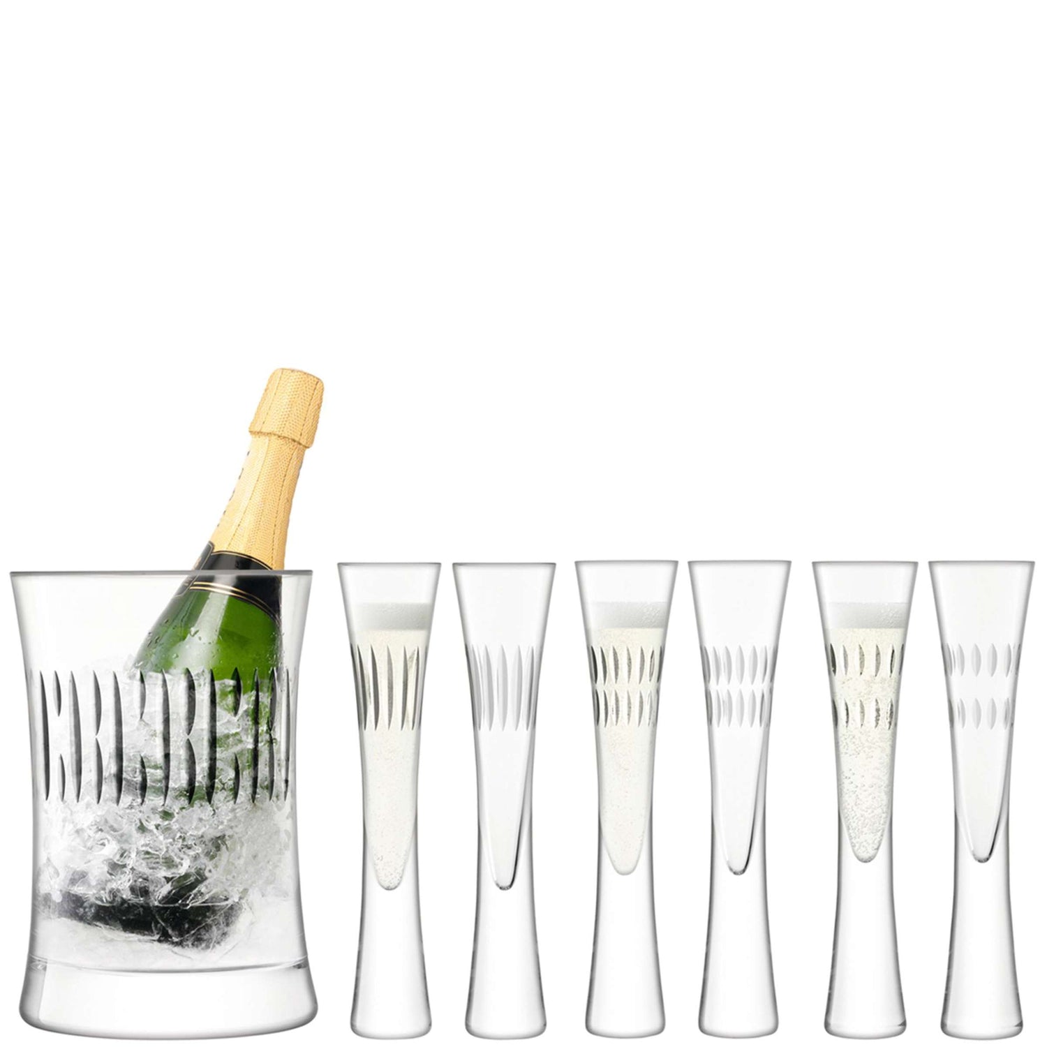 L.S.A. - Moya Champagne Serveerset Set van 7 Stuks