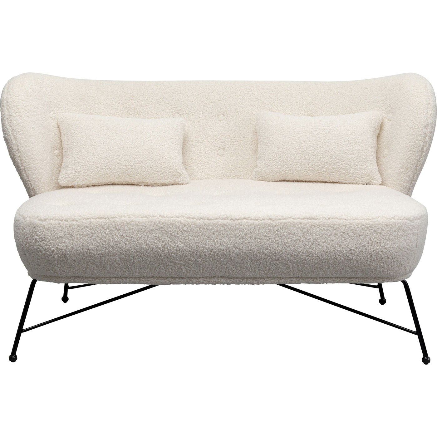 Sofa Jacky Teddy 2-Zits wit Kare Design