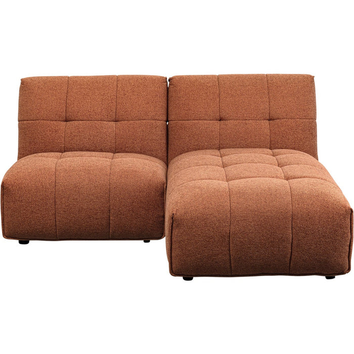 Kare Chaise Longue Boogie Brown 147cm