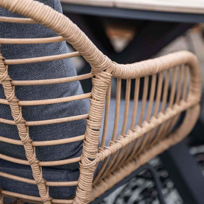 Garden Impressions Lucas tuinset 5-delig - Mina tafel 90x90 cm