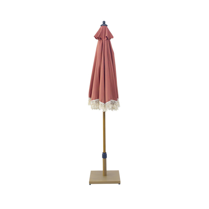 sweeek - Parasol met franjes 2m staal