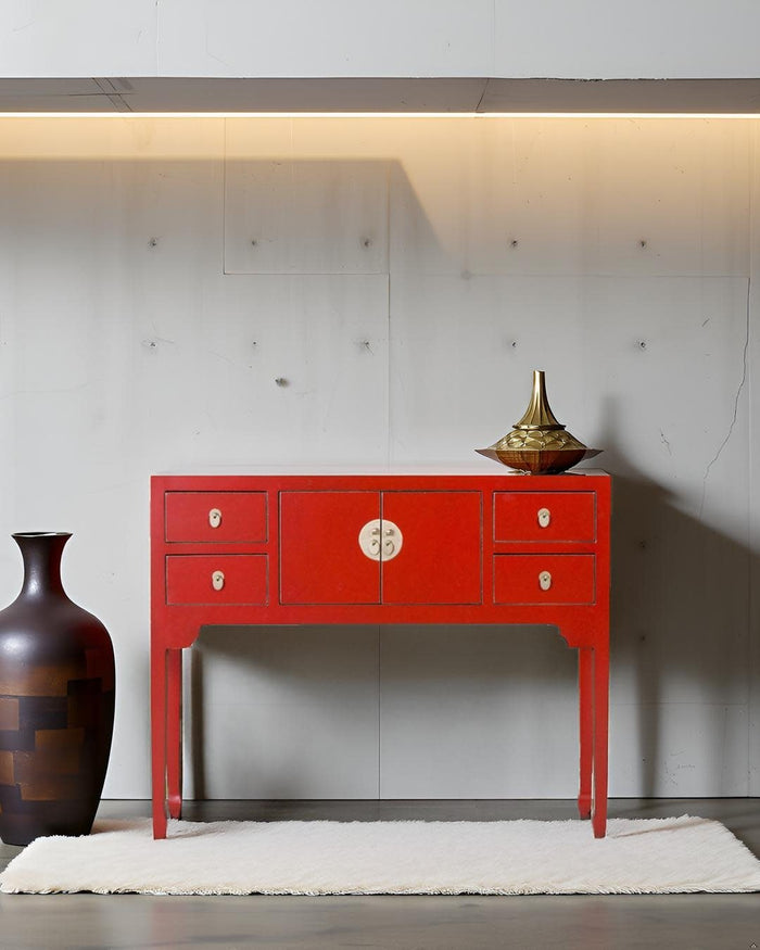 Fine Asianliving Chinese Sidetable Lucky Rood -