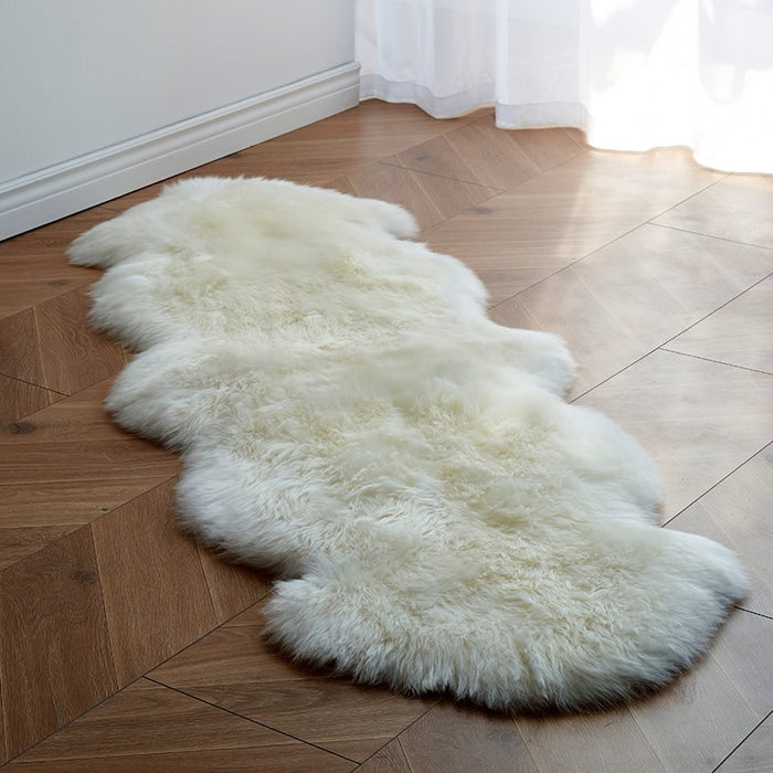 Fine Asianliving 100% Genuine Real Sheepskin Rug