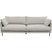Sofa Edna 3-Zits creme Kare Design