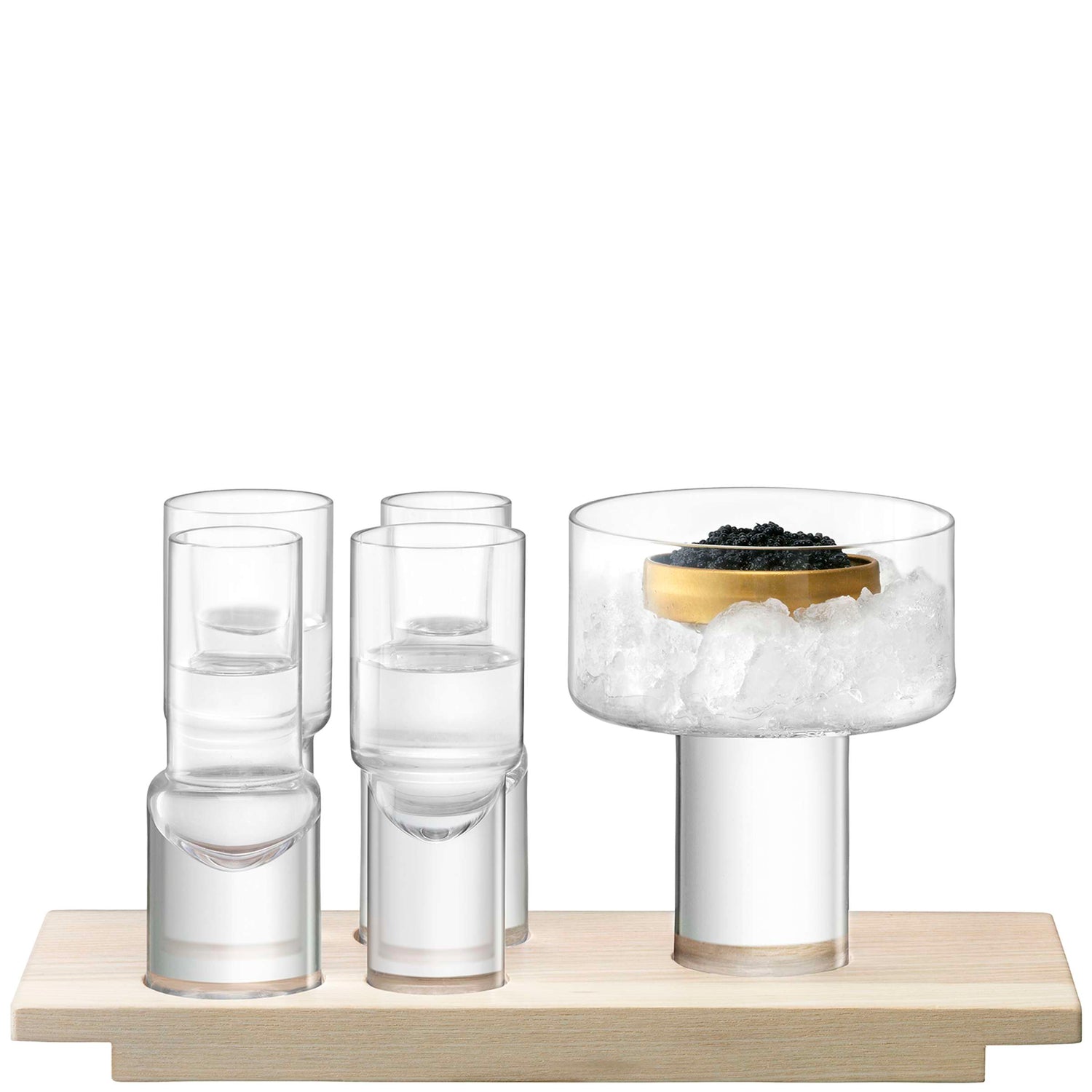 L.S.A. - Vodka Serveerset Set van 5 Stuks