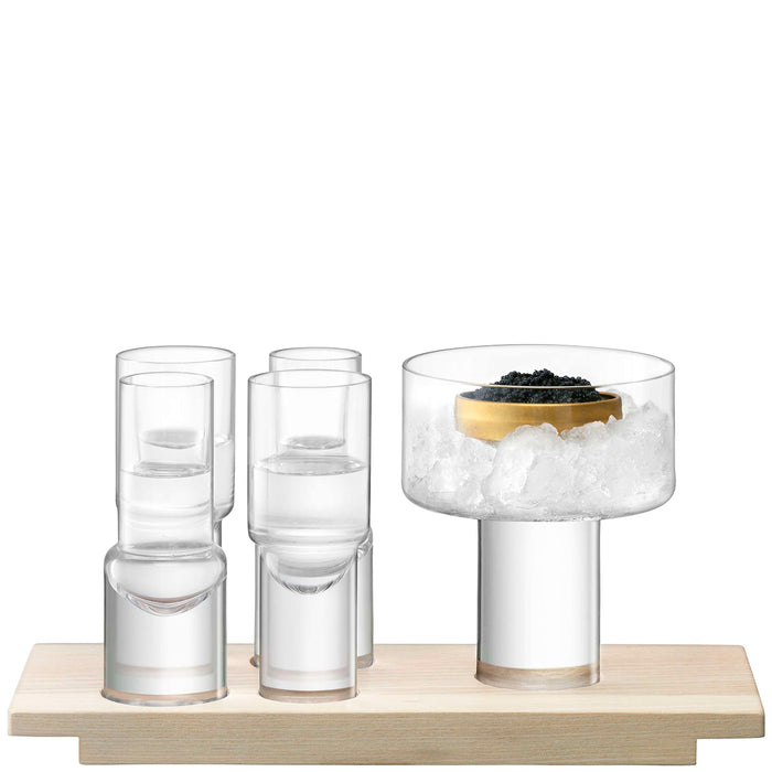 L.S.A. - Vodka Serveerset Set van 5 Stuks