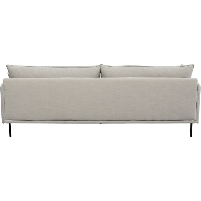 Sofa Edna 3-Zits creme Kare Design
