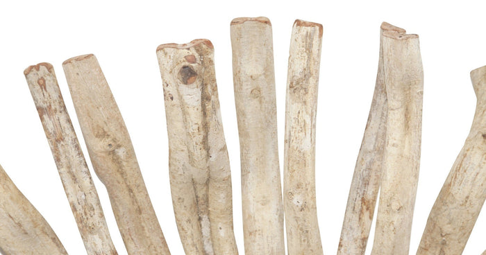 Fine Asianliving Ronde Wandspiegel Solide Houten