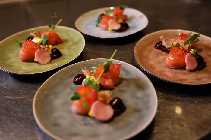 Cosy & Trendy Kleine Bordjes | Gebaksbordjes Streetfood 15 x 11.5 cm - 10 Stuks