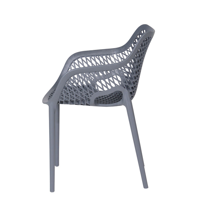 Garden Impressions Air XL - Braga tuinset 7-delig donker grijs