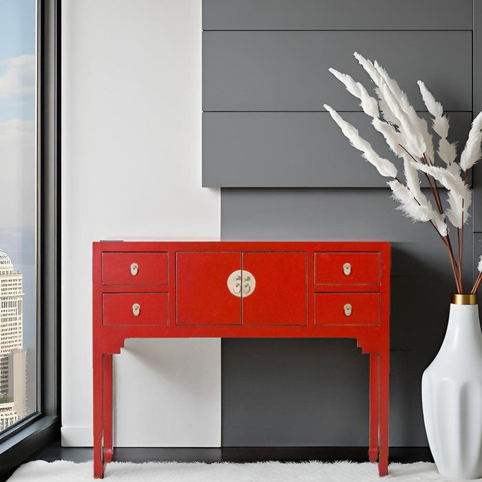 Fine Asianliving Chinese Sidetable Lucky Rood -