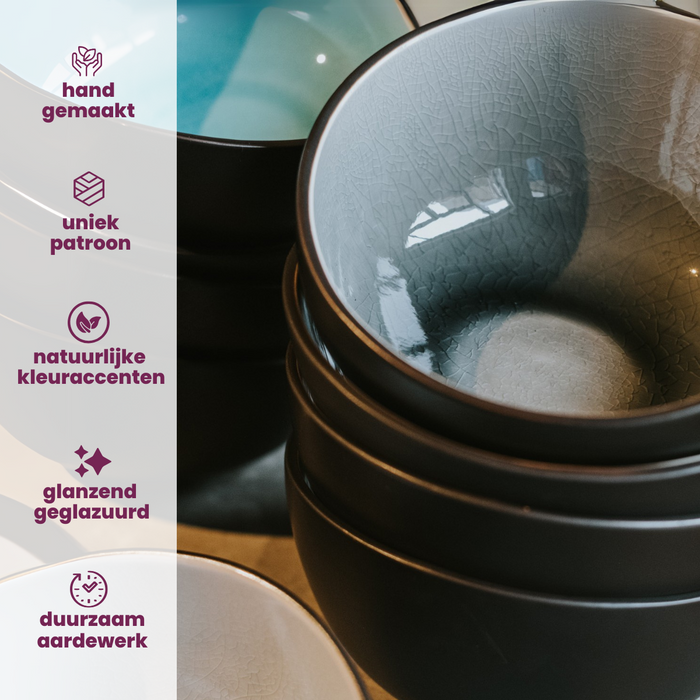 Cosy & Trendy Kleine Kommen Streetfood ø 12 cm | 350 ml - 10 Stuks