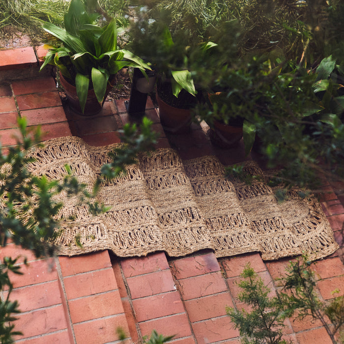 HKliving Soleil Jute Runner 80 x 300 cm - Oval