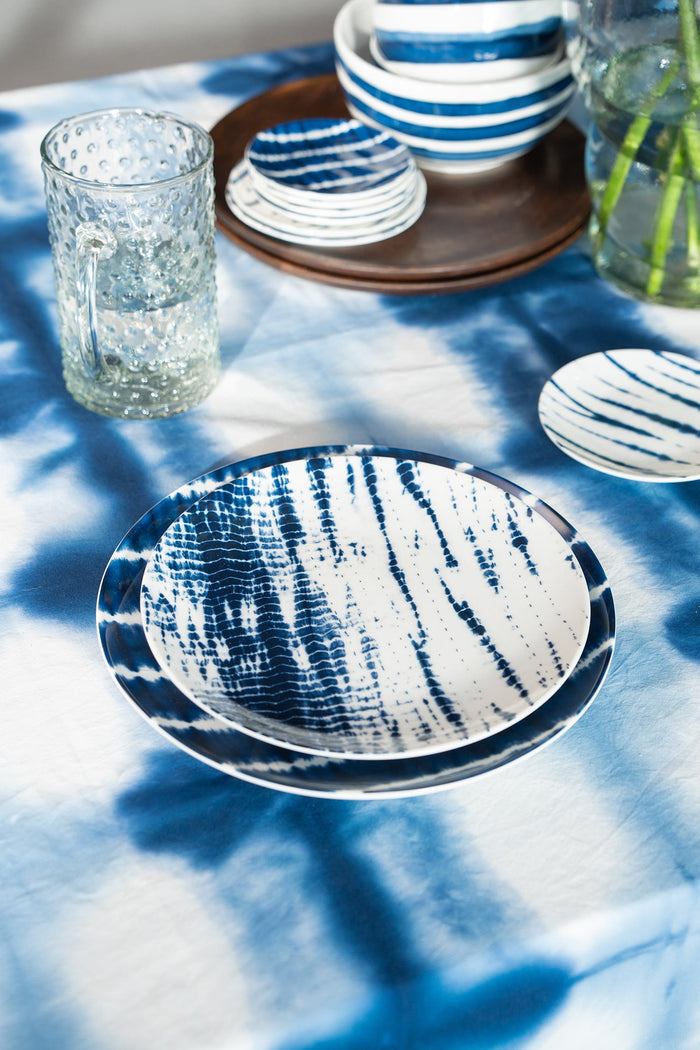 vtwonen Tie-Dye Borden - Dinerborden - Serviesset van 2 - 25.5cm