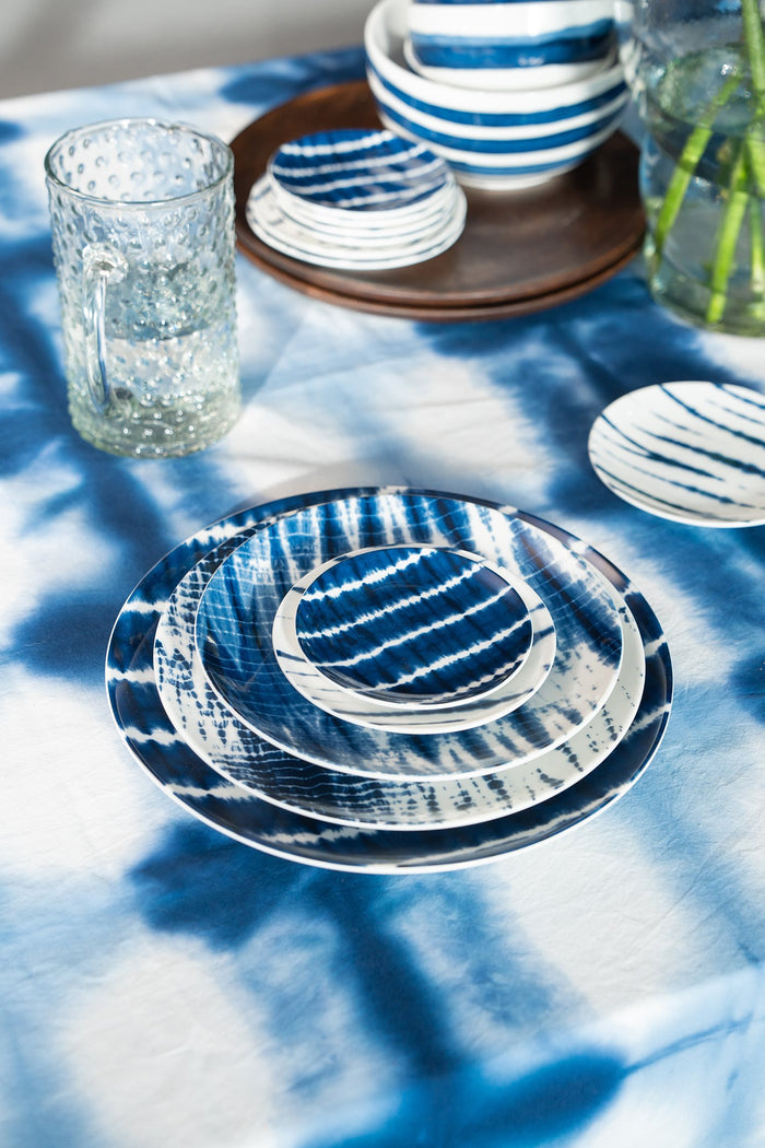 vtwonen Tie-Dye Borden - Dinerborden - Serviesset van 2 - 25.5cm