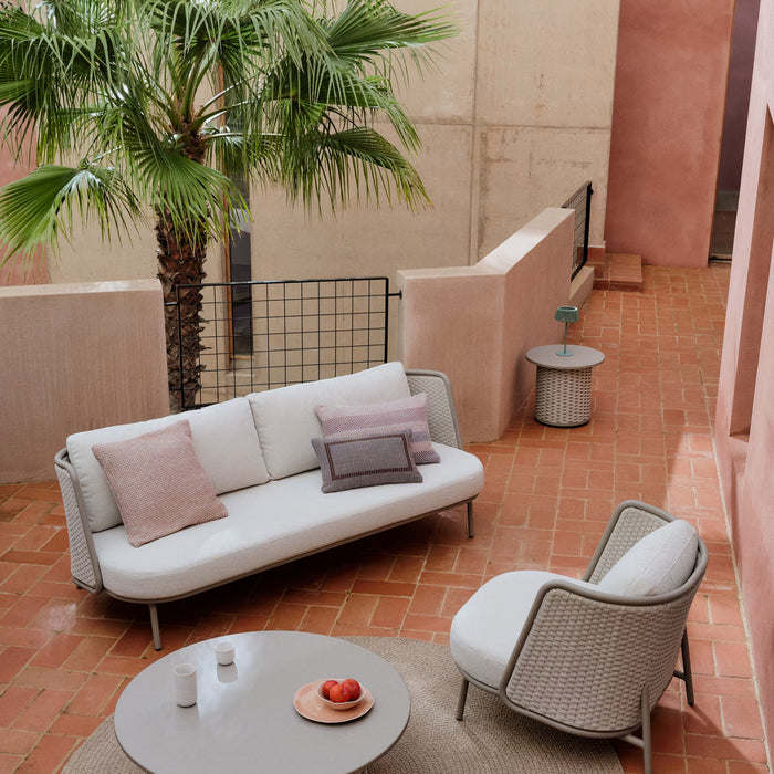 Kave Home Sedalis Tuinbank - Taupe