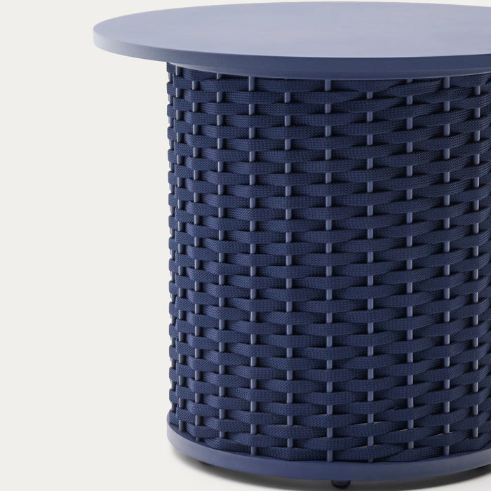 Kave Home Sedalis Bijzettafel - Blauw