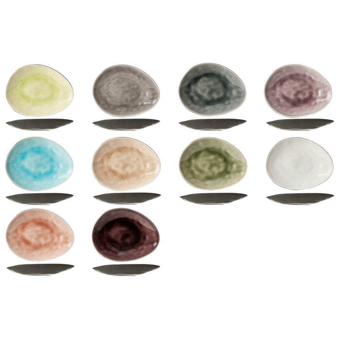 Cosy & Trendy Kleine Bordjes | Gebaksbordjes Streetfood 15 x 11.5 cm - 10 Stuks