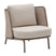 Kave Home Sedalis Lounge Stoel - Taupe