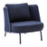 Kave Home Sedalis Lounge Stoel - Blauw