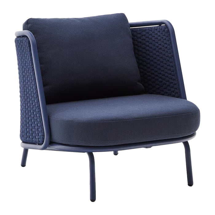 Kave Home Sedalis Lounge Stoel - Blauw