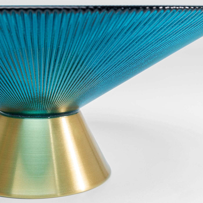 Kare Design Birdie Serveerblad 26cm blauw