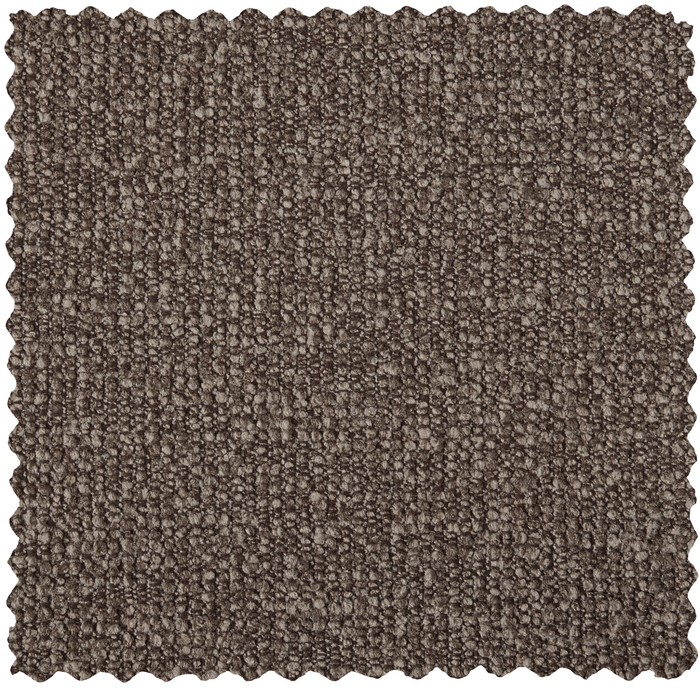 WOOOD Mojo Hoekbank Links - Bouclé - Bruin Melange - 74x310x230
