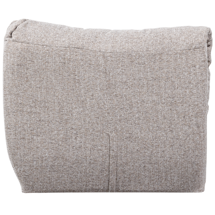 WOOOD Baggy Hoekelement - Geweven Stof - Naturel Melange - 81x96x96