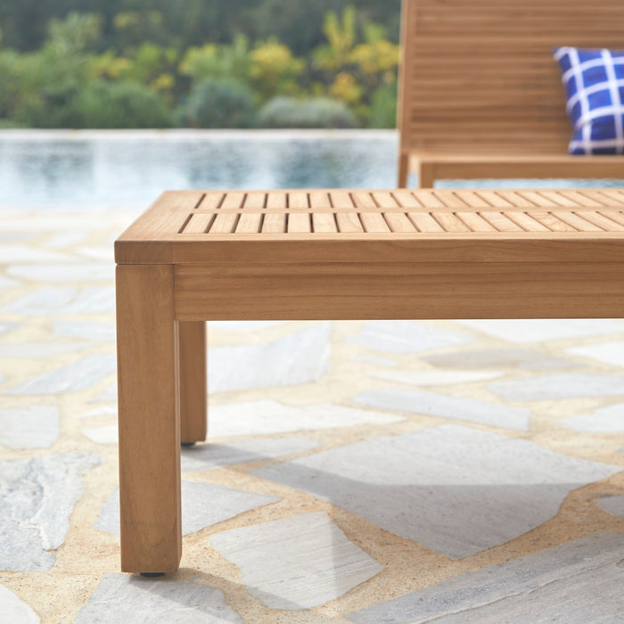 Tikamoon - Loungetafel in massief teakhout Teo