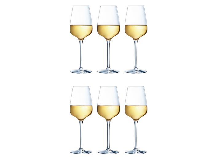 Chef & Sommelier Witte Wijnglazen Sublym - 250 ml - 6 stuks