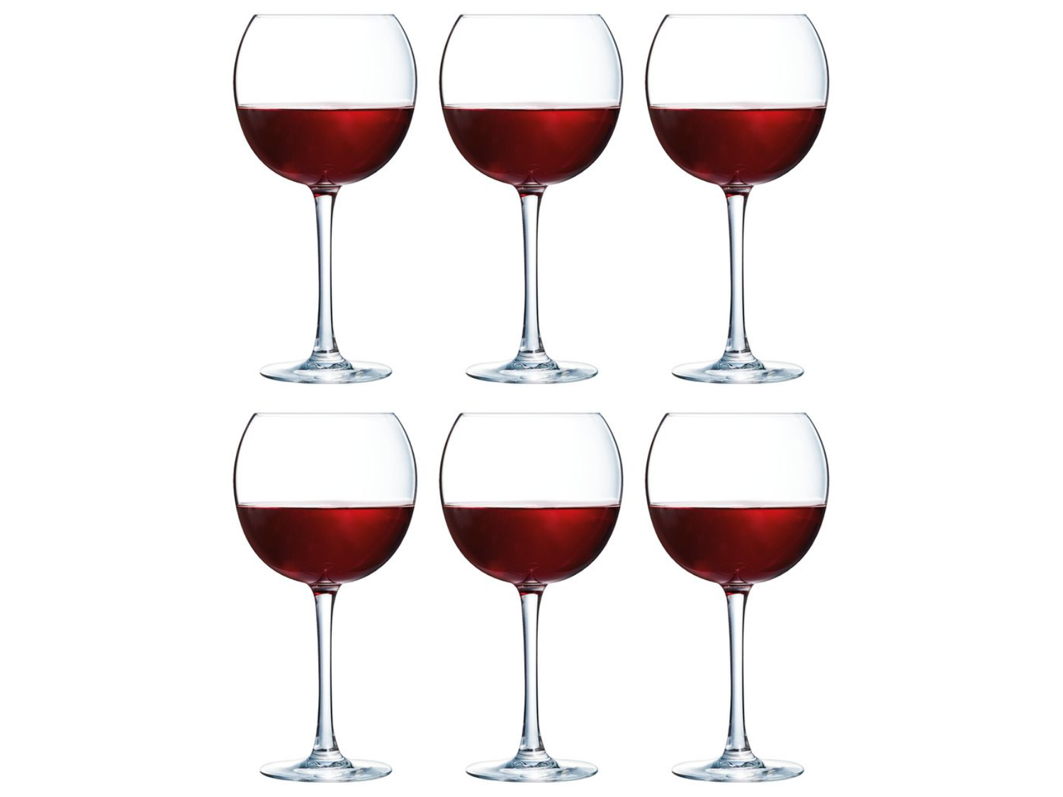 Chef & Sommelier Rode Wijnglazen Cabernet Ballon - 700 ml - 6 stuks