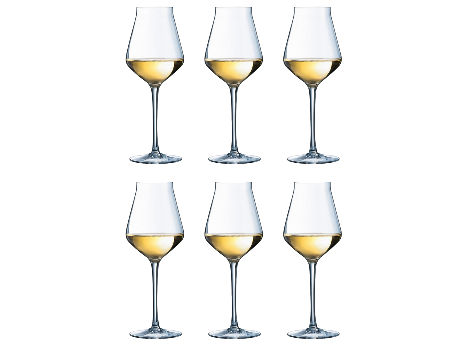Chef & Sommelier Witte Wijnglazen Reveal Up - 300 ml - 6 stuks