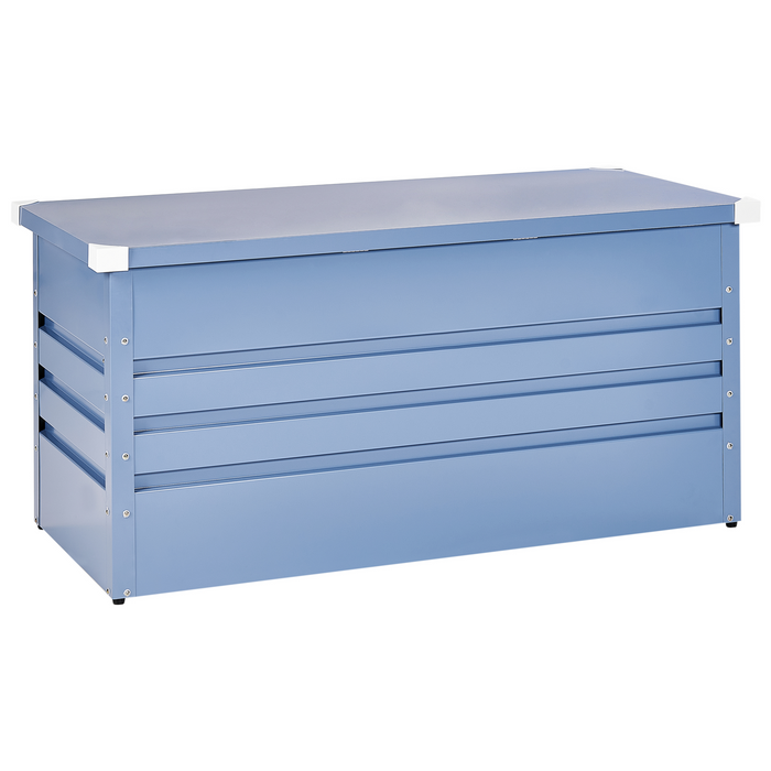 Beliani - CEBROSA - Kussenbox - Blauw - 400 l - Staal