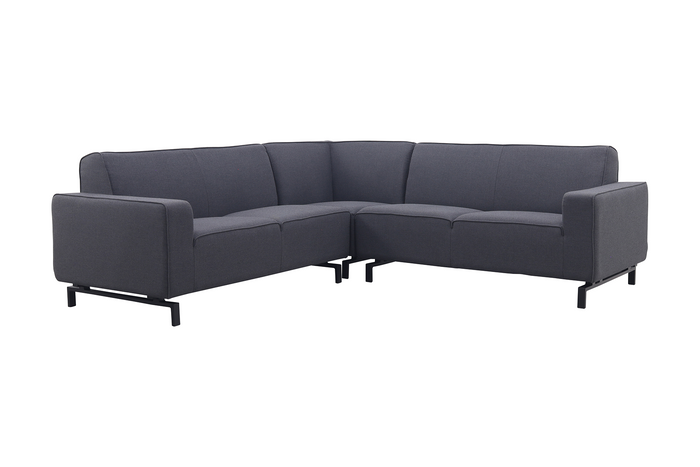 VDG Boavista Sunbrella hoekbank (3-delig) - Sooty