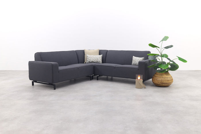 VDG Boavista Sunbrella hoekbank (3-delig) - Sooty
