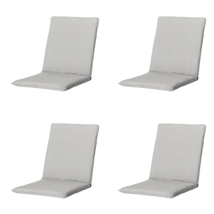 Madison -  Stapelstoelkussen Panama linnen - Ca. 97x49 cm - Set van 4