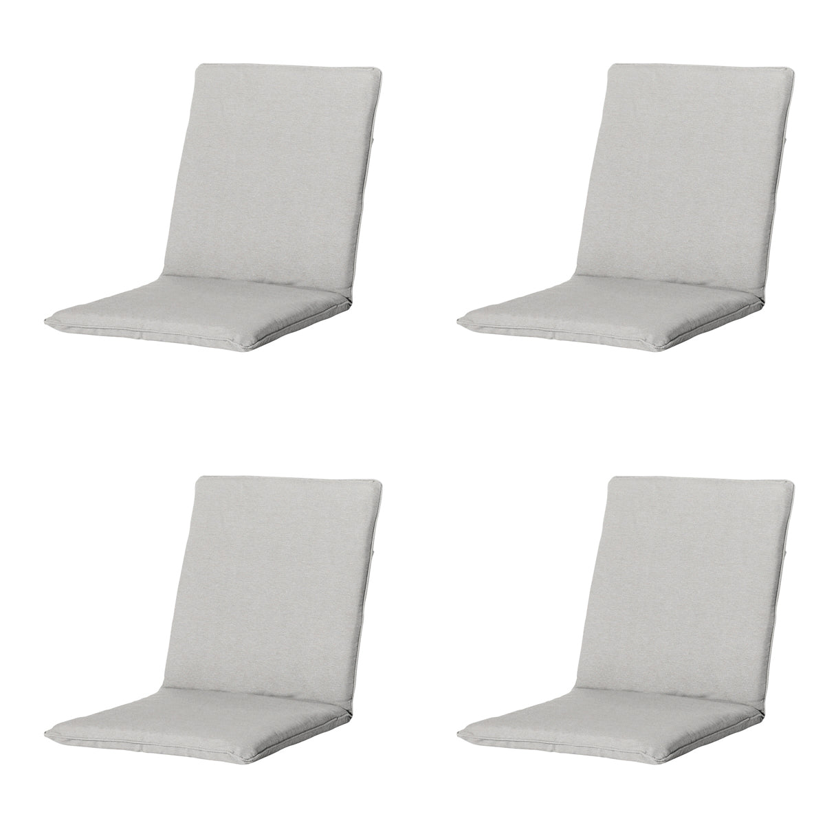 Madison -  Stapelstoelkussen Panama linnen - Ca. 97x49 cm - Set van 4