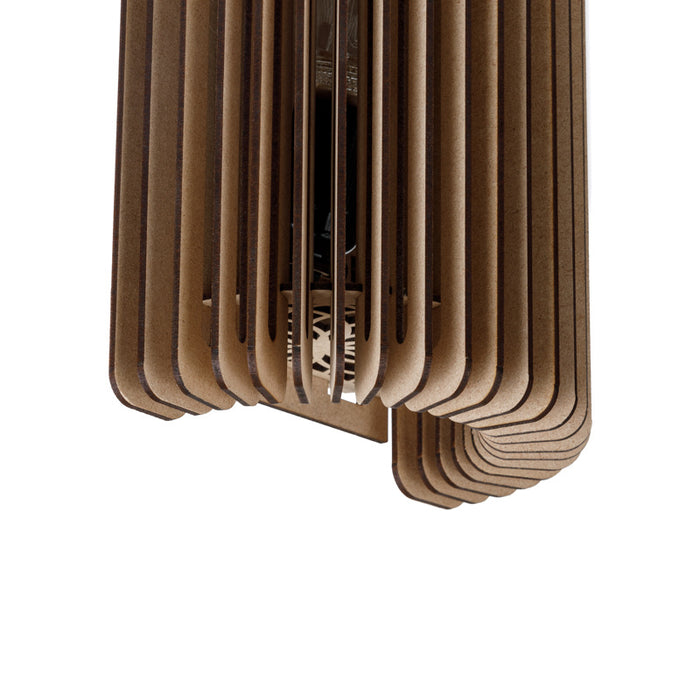 Blij Design  Wandlamp Edge H 27 cm naturel