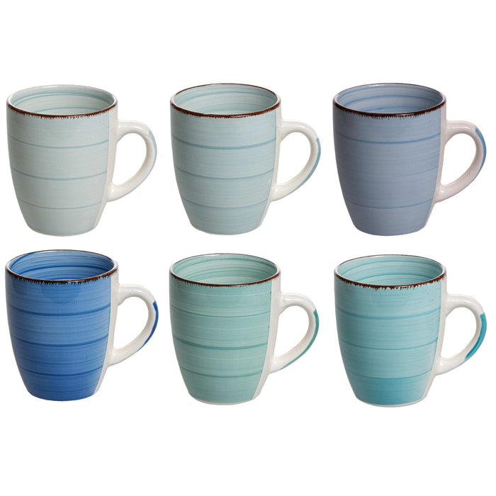 Cookinglife Mokken Delice Blue 350 ml - 6 stuks