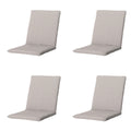 Madison -  Stapelstoelkussen Napels taupe - Ca. 97x49 cm - Set van 4